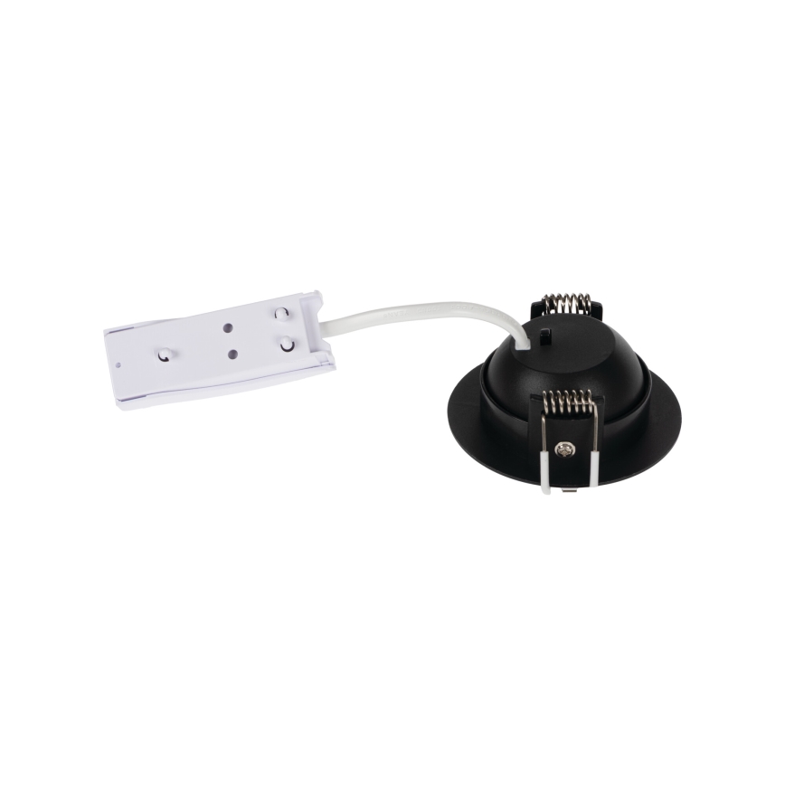 LED-Einbauleuchte FIZU LED/4W/230V 3000/4000/6500K schwarz