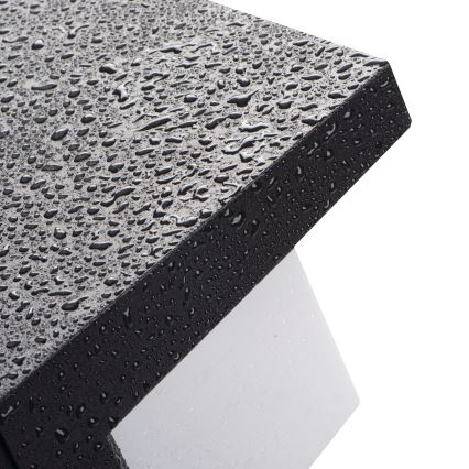 Außenwandleuchte LERTO 1xE27/15W/230V IP54 schwarz