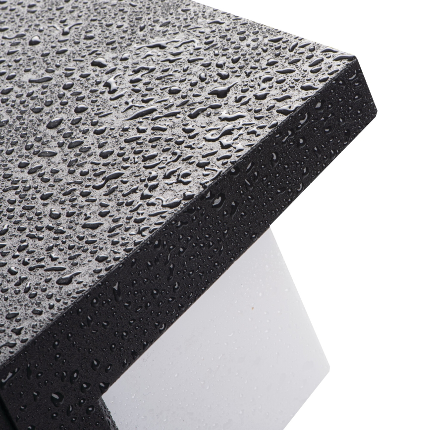 Außenwandleuchte LERTO 1xE27/15W/230V IP54 schwarz