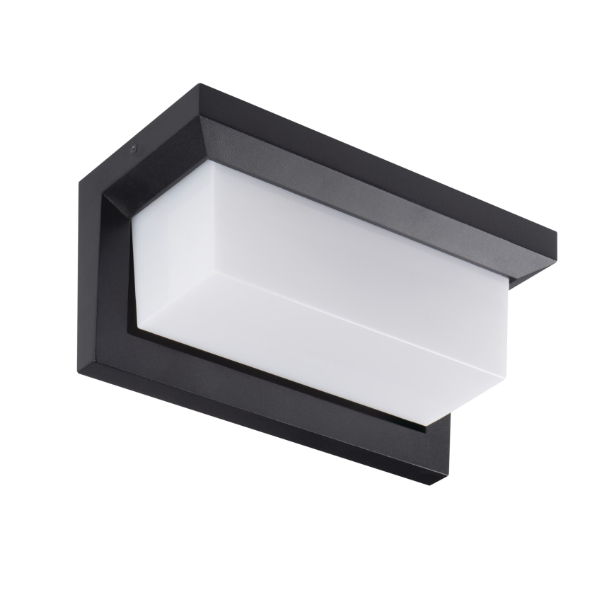LED Außenwandleuchte LERTO LED/12W/230V IP54 schwarz