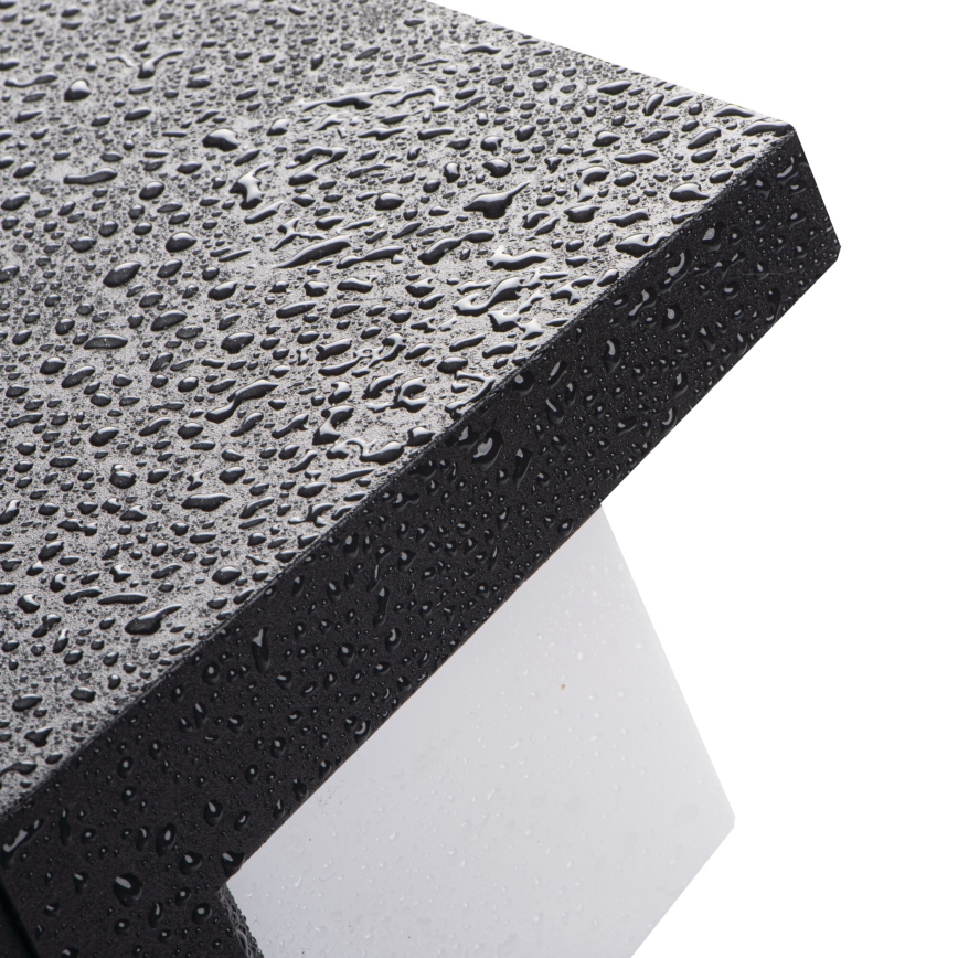 LED Außenwandleuchte LERTO LED/12W/230V IP54 schwarz