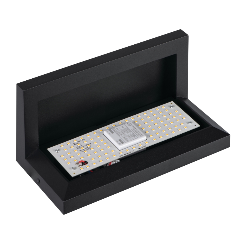 LED Außenwandleuchte LERTO LED/12W/230V IP54 schwarz