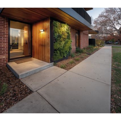 LED-Außenwandleuchte XERTO, 20 W, 230 V, 3000/4000/6500 K, IP65, schwarz