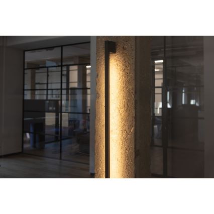 LED-Außenwandleuchte YALTE LED/8,5W/230V 3000/4000/6500K 93 cm IP54 schwarz