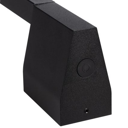 LED-Außenwandleuchte YALTE LED/12 W/230 V 3000/4000/6500 K 123 cm IP54 schwarz