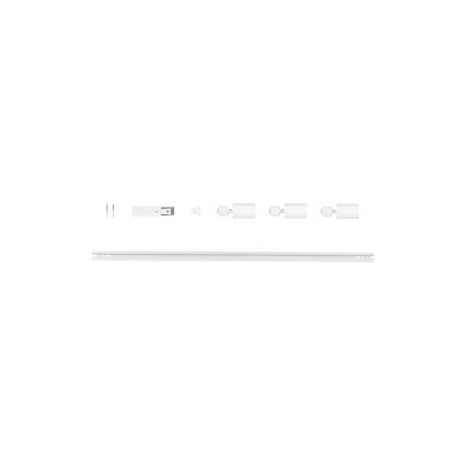 Schienenstrahler ALTEAR, 3x GU10, 10 W, 230 V, 1 m, weiß