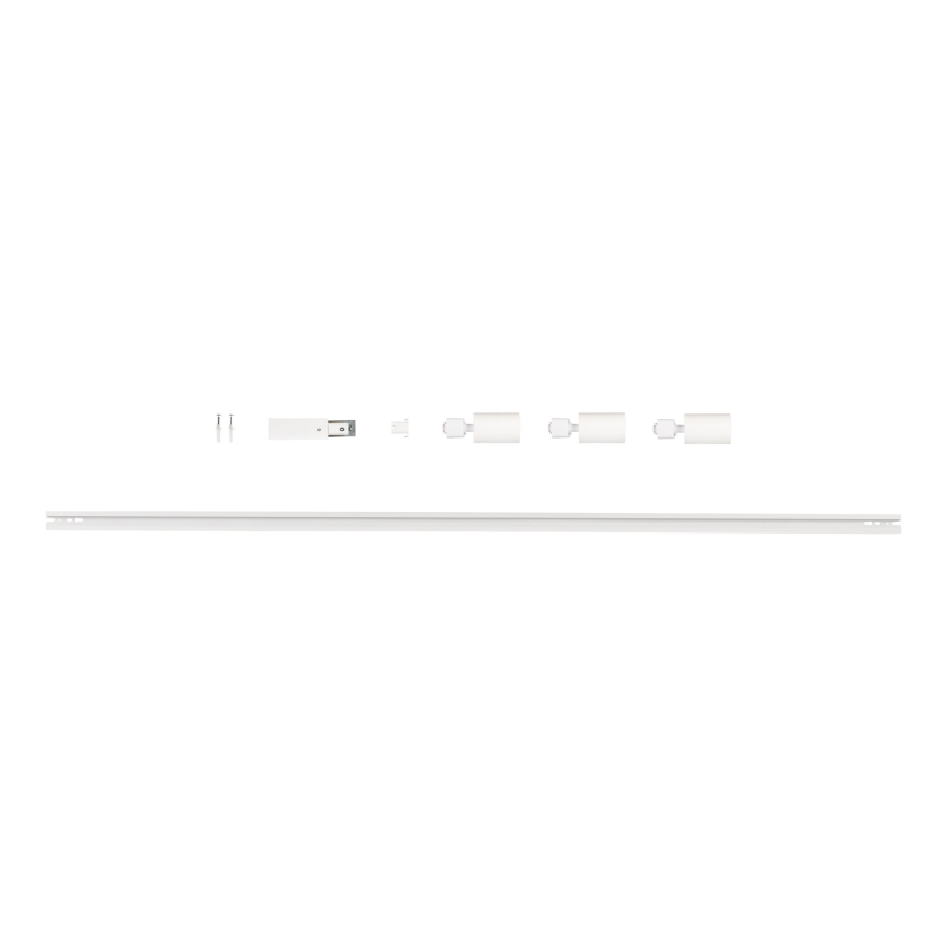 Spotleuchte für das ALTEAR-Schienensystem, 3x GU10/10W/230V, 1,5 m, weiß