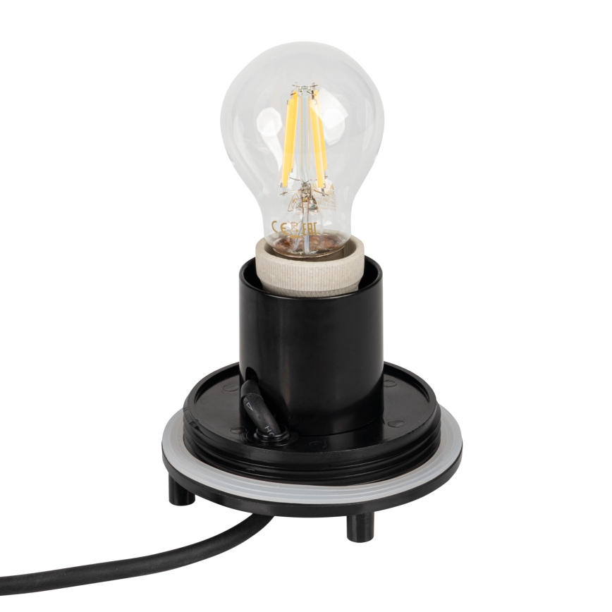 Außenleuchte STONO 1xE27/15W/230V Ø 20 cm IP65 weiß