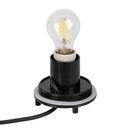 Außenleuchte STONO 1xE27/20W/230V Ø 40 cm IP65 weiß