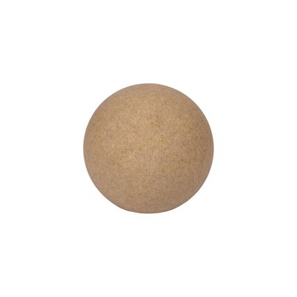 Außenleuchte STONO 1xE27/15W/230V Ø 20 cm IP65 beige