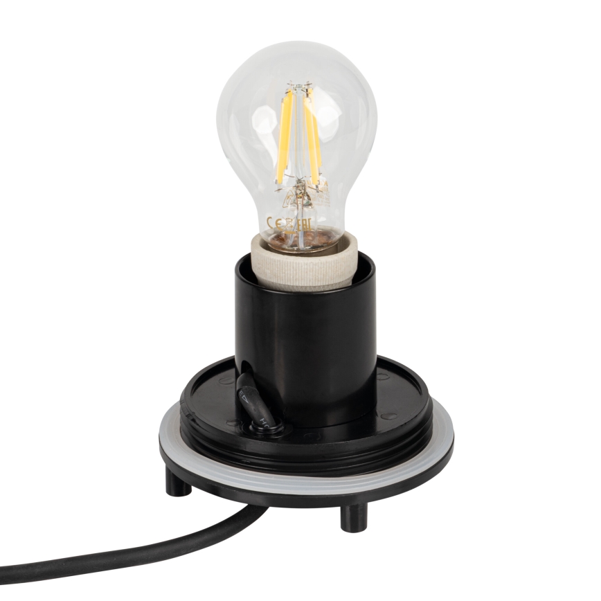 Außenlampe STONO 1xE27/20W/230V Ø 40 cm IP65 beige