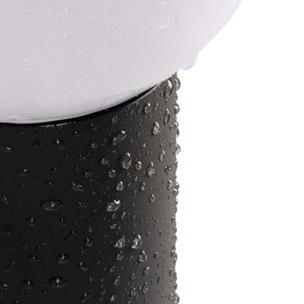 Außenwandleuchte mit Bewegungs- und Dämmerungssensor STONO 1xE27/15W/230V IP65 anthrazit