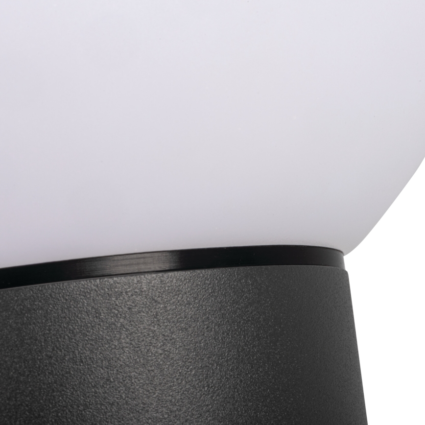 Außenleuchte mit Bewegungs- und Dämmerungssensor STONO 1xE27/15W/230V 50 cm IP65 anthrazit