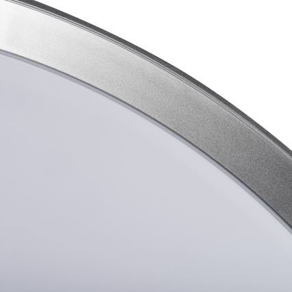 LED-dimmbare Deckenleuchte LIXAN LED/47W/230V 3000-6500K Ø 38,6 cm weiß/silber + Fernbedienung