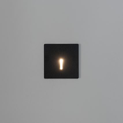 LED-Treppenleuchte MAGNIK LED/1,7W/230V 2700/3300/3900/4600/5700K schwarz eckig