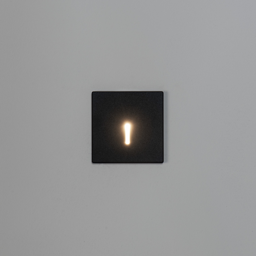 LED-Treppenleuchte MAGNIK LED/1,7W/230V 2700/3300/3900/4600/5700K schwarz eckig