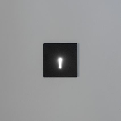 LED-Treppenleuchte MAGNIK LED/1,7W/230V 2700/3300/3900/4600/5700K schwarz eckig