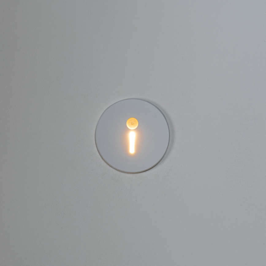 LED-Treppenleuchte mit Bewegungs- und Dämmerungssensor MAGNIK LED/1,7W/230V 2700/3300/3900/4600/5700K weiß rund