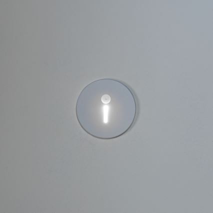 LED-Treppenleuchte mit Bewegungs- und Dämmerungssensor MAGNIK LED/1,7W/230V 2700/3300/3900/4600/5700K weiß rund
