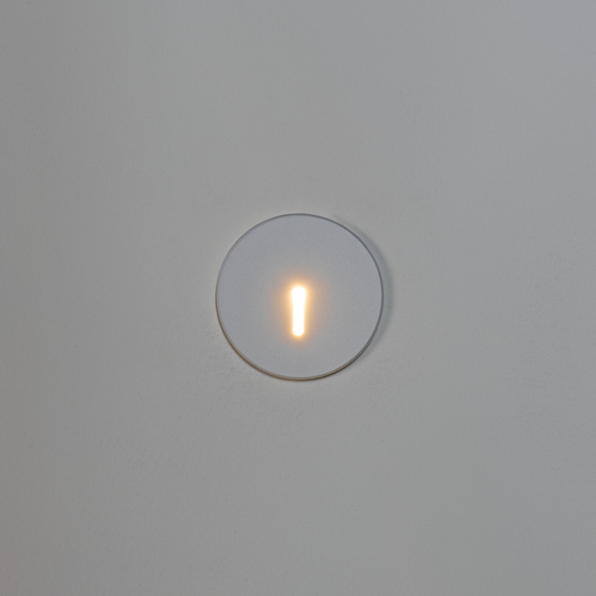 LED Treppenleuchte MAGNIK LED/1,7W/230V 2700/3300/3900/4600/5700K weiß rund