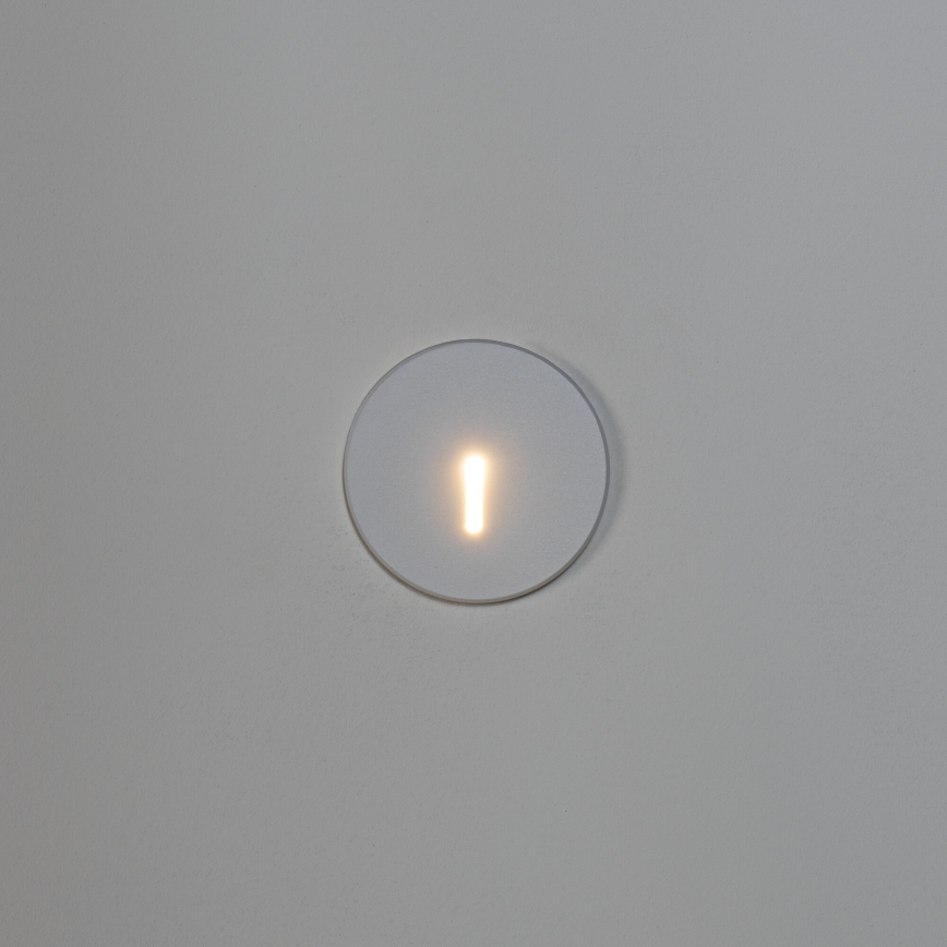 LED Treppenleuchte MAGNIK LED/1,7W/230V 2700/3300/3900/4600/5700K weiß rund