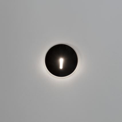 LED-Treppenleuchte MAGNIK LED/1,7W/230V 2700/3300/3900/4600/5700K schwarz rund