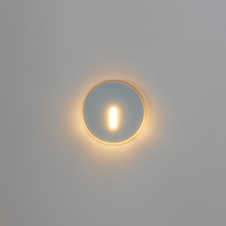 LED-Treppenleuchte MAGNIK LED/1,7W/230V 2700/3300/3900/4600/5700K weiß rund