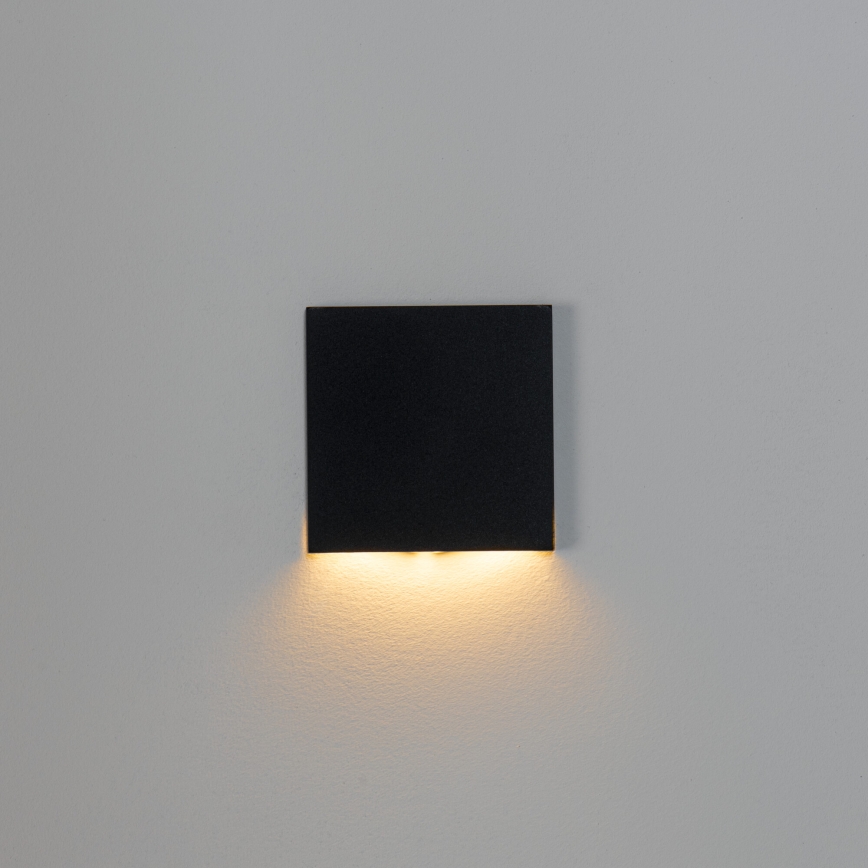 LED Treppenleuchte MAGNIK LED/1,7W/230V 2700/3300/3900/4600/5700K schwarz eckig