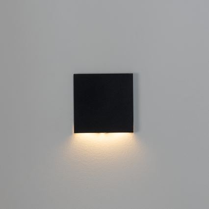 LED Treppenleuchte MAGNIK LED/1,7W/230V 2700/3300/3900/4600/5700K schwarz eckig