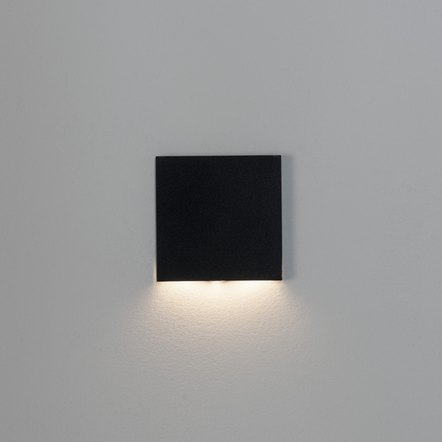 LED Treppenleuchte MAGNIK LED/1,7W/230V 2700/3300/3900/4600/5700K schwarz eckig