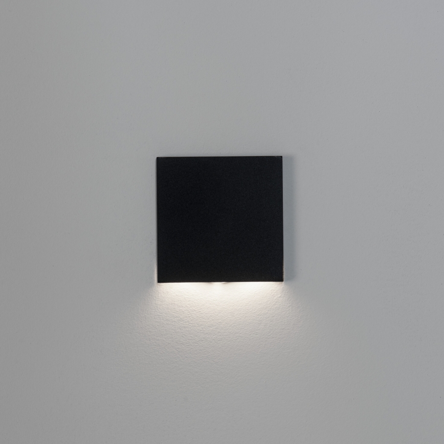 LED Treppenleuchte MAGNIK LED/1,7W/230V 2700/3300/3900/4600/5700K schwarz eckig