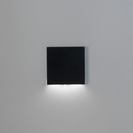 LED Treppenleuchte MAGNIK LED/1,7W/230V 2700/3300/3900/4600/5700K schwarz eckig