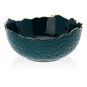 Keramikschale TIGELLA 20 cm grün/golden