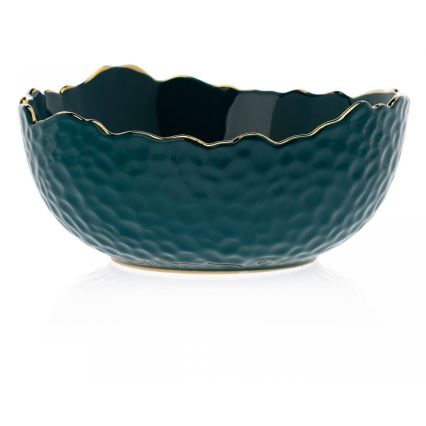 Keramikschale TIGELLA 20 cm grün/golden