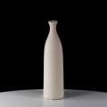 Keramikvase 33 cm, weiß