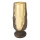 Kerzenhalter 25x11 cm, Gold/Braun