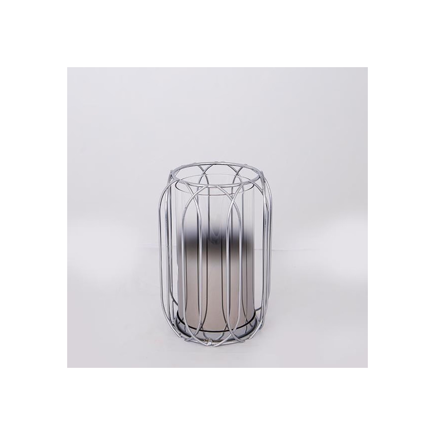 Kerzenhalter 26x19 cm silber