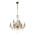 Ketten-Kronleuchter MARIA TERESA 9xE14/40W/230V
