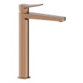 KFA Armatura 4522-712-34 - Waschtischarmatur + Ablaufgarnitur MALAGA 30,3 cm Roségold