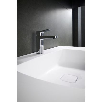 KFA Armatura 4522-815-00 - Waschtischarmatur + Ablaufgarnitur MALAGA 15,9 cm glänzender Chrom