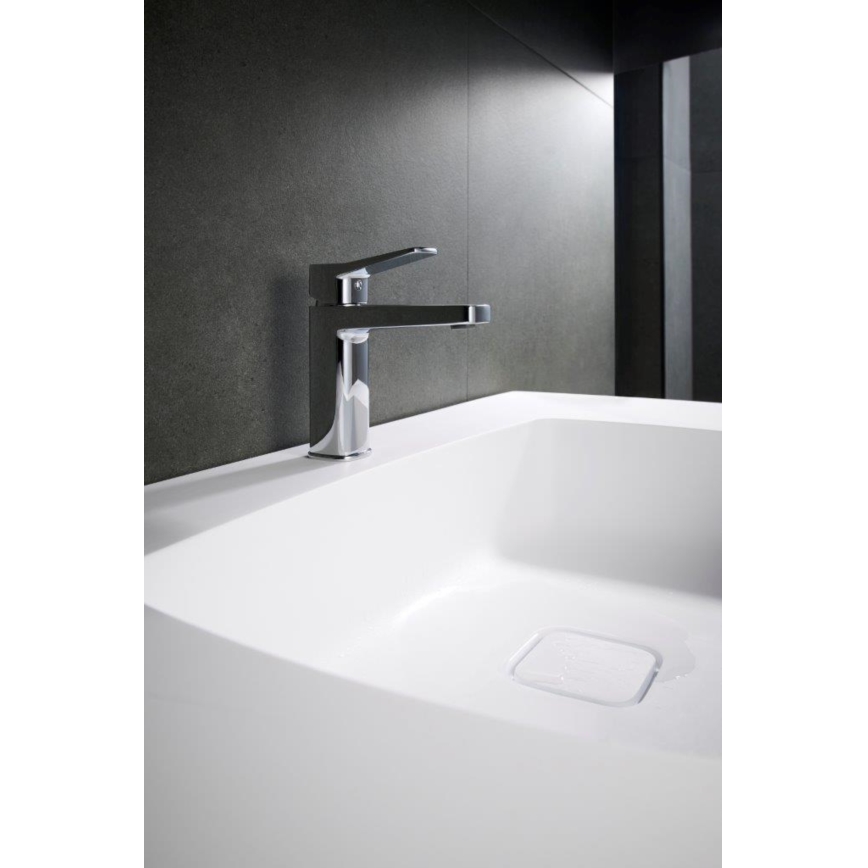 KFA Armatura 4522-815-00 - Waschtischarmatur + Ablaufgarnitur MALAGA 15,9 cm glänzender Chrom
