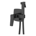 KFA Armatura 4529-512-81 - Bidetarmatur mit Handbrause zur Unterputzmontage MALAGA, schwarz