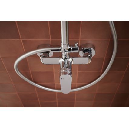 KFA Armatura 5556-910-00 - Duschset mit Armatur OTAVA glänzendes Chrom