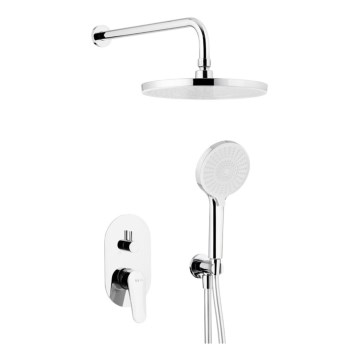 KFA Armatura 5559-501-00 - Duschset mit Unterputzarmatur OTAVA glänzender Chrom