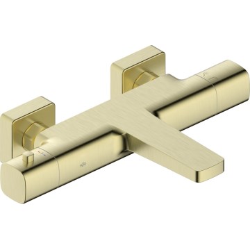 KFA Armatura 5754-010-31 - Thermostatische Badewannenarmatur MALAGA, gebürstetes Gold