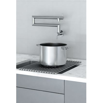 KFA Armatura 6623-030-22 - Küchenarmatur mit Schwenkarm DUERO POT FILLER Edelstahl