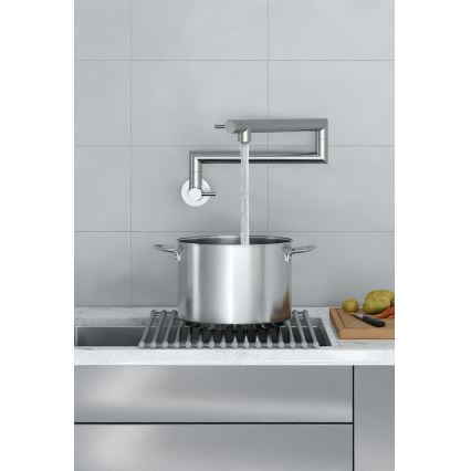 KFA Armatura 6623-030-22 - Küchenarmatur mit Schwenkarm DUERO POT FILLER Edelstahl