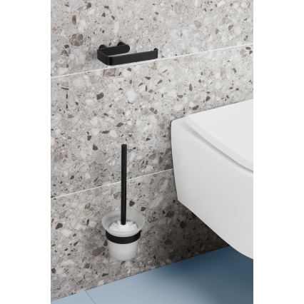 KFA Armatura 864-031-81 - Toilettenbürste wandmontiert matt schwarz