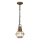 Kichler - Außen-Pendelleuchte mit Kette BRIDGE POINT 1xE27/60W/230V IP44 bronzefarben