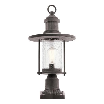 Kichler - Außenleuchte RIVERWOOD 1xE27/60W/230V IP44 schwarz